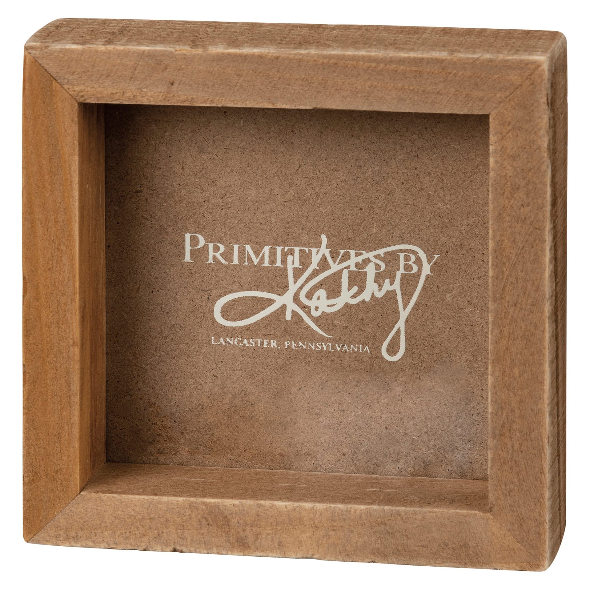 Brown wooden rustic handcrafted back of my favorite color is fall box sign with primitives by kathy logo, perfect fall farm wagon block