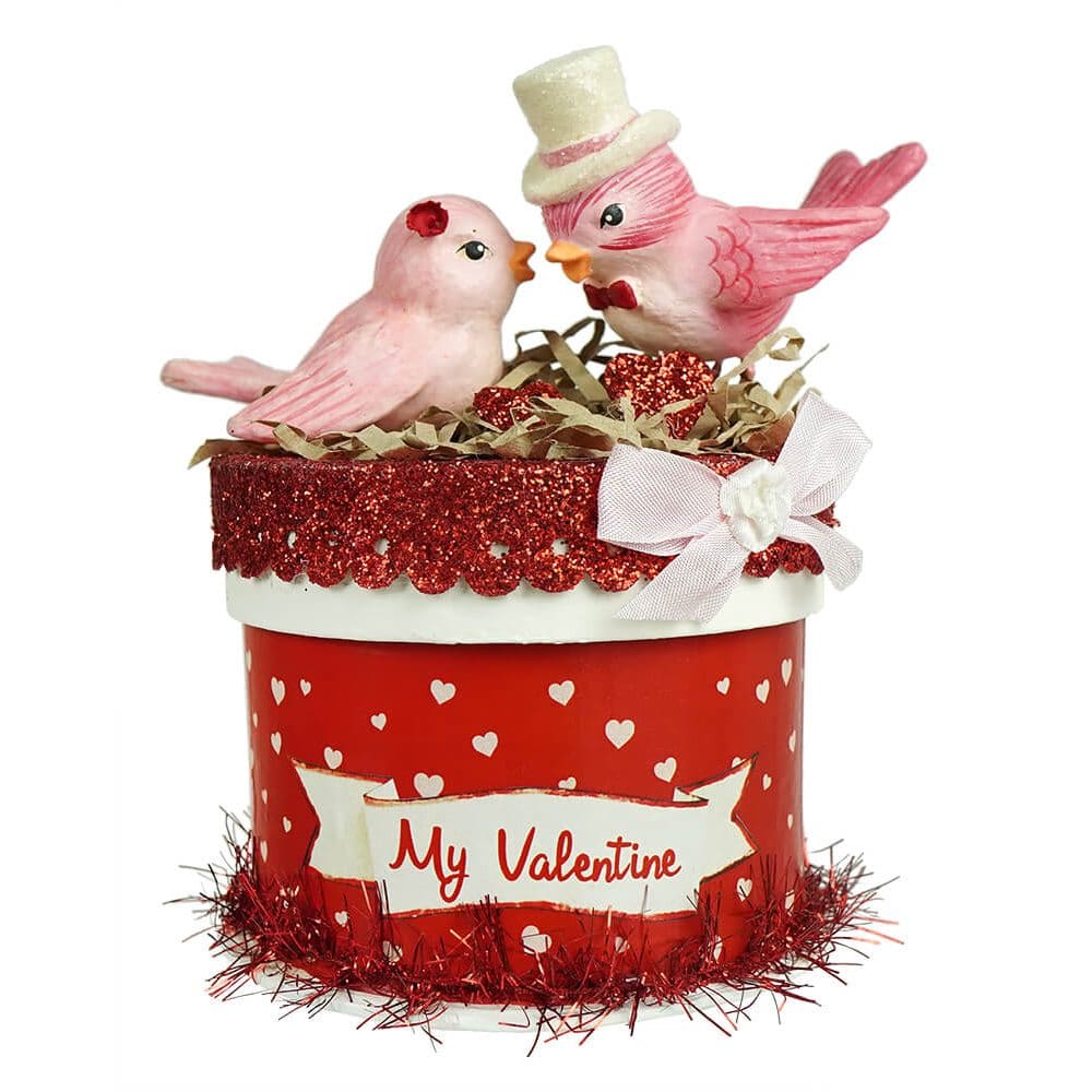 My Valentine Love Birds Box