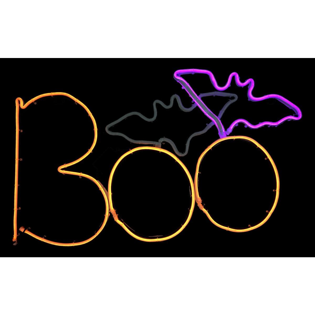 Neon Boo Sign