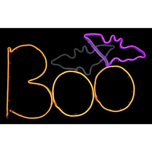 Neon Boo Sign