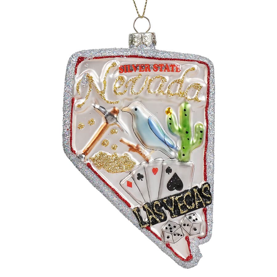 Nevada Glass Ornament - Ornaments