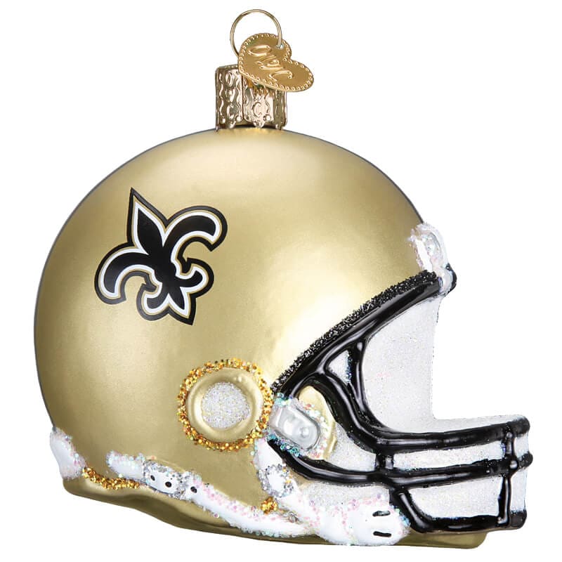 New Orleans Saints Helmet Ornament