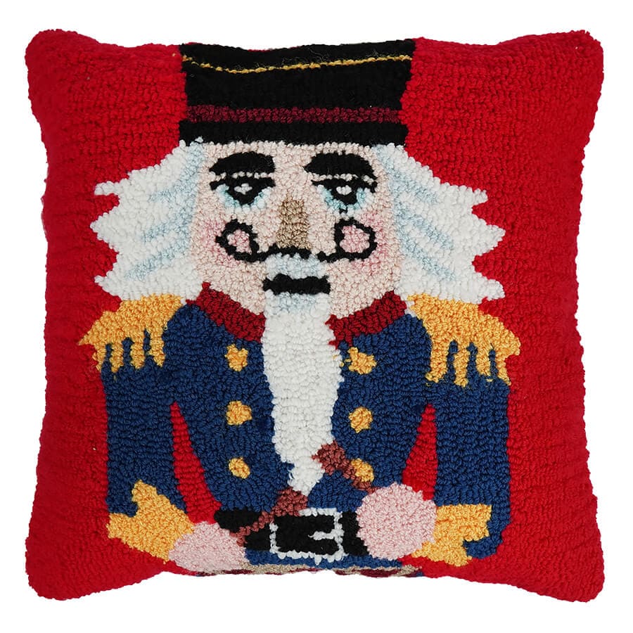 Nutcracker Drummer Boy Hooked Pillow