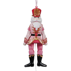 Nutcracker Prince Pull Toy Ornament - Ornaments
