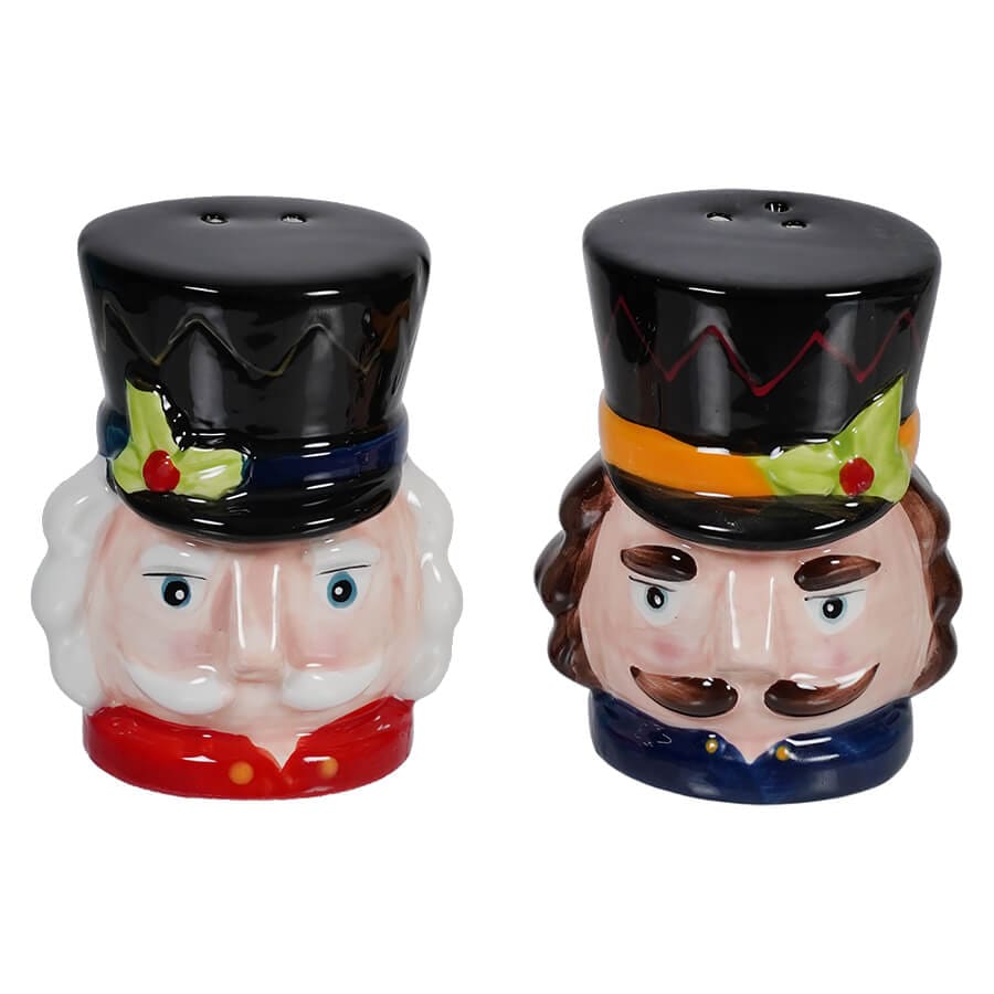 Nutcracker Salt & Pepper Shaker Set/2 - Christmas