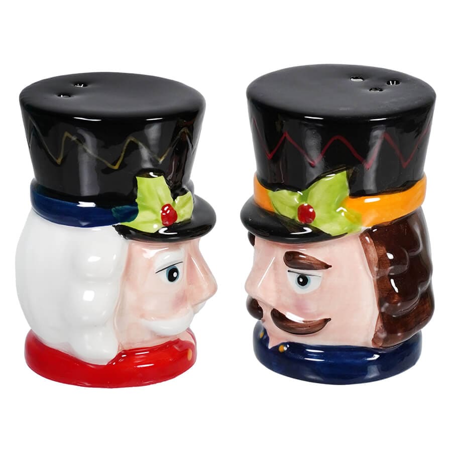 Nutcracker Salt & Pepper Shaker Set/2 - Christmas