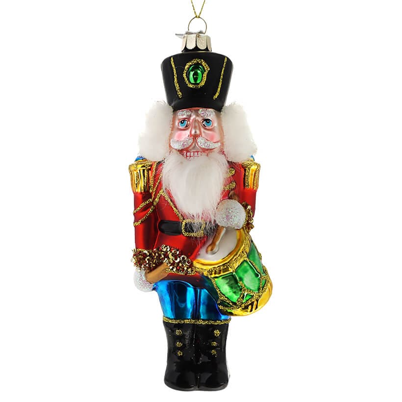 Nutcracker Soldier With Drum Ornament