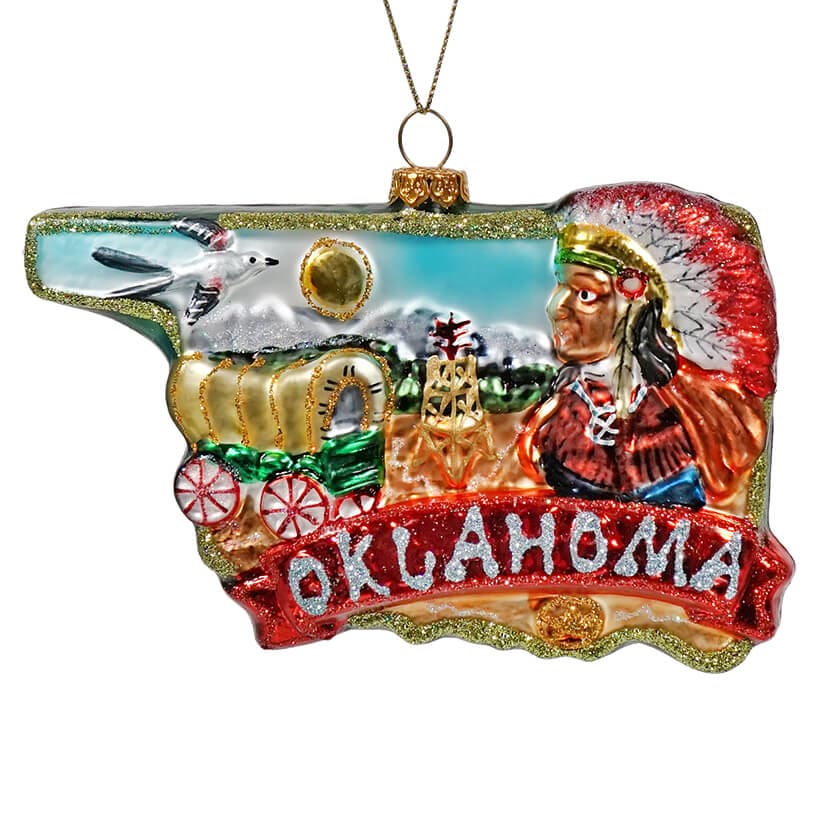 Oklahoma Ornament