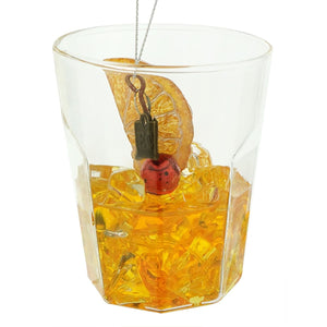 Old Fashioned Cocktail Ornament