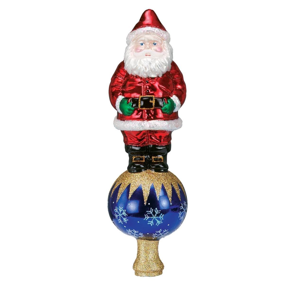 Old World Christmas Santa Tree Topper