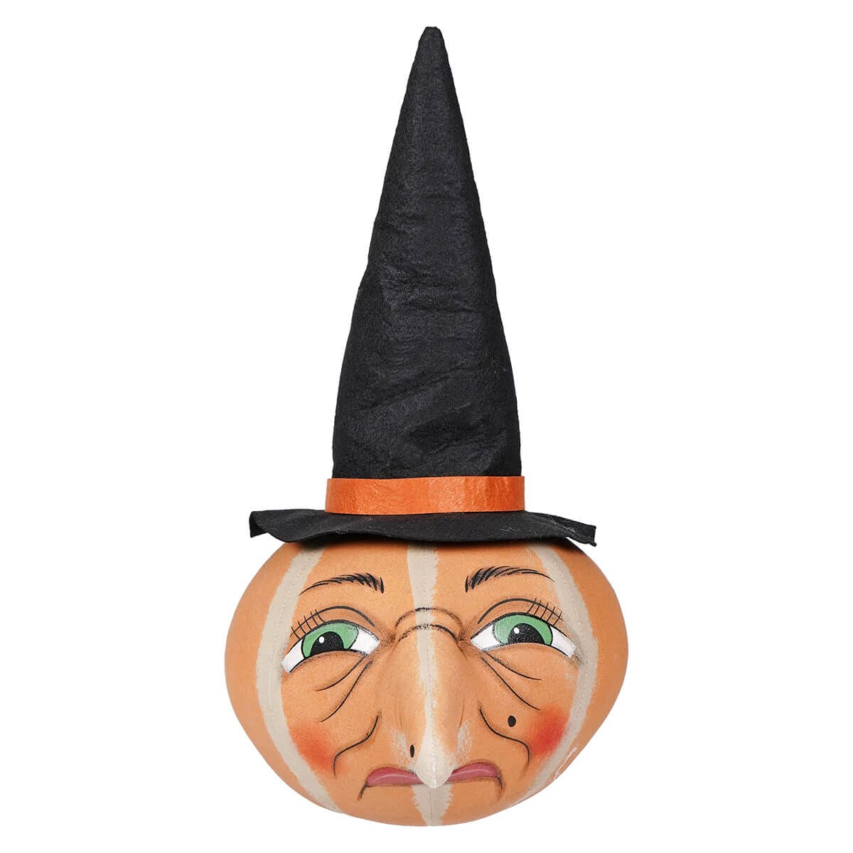 Ophelia Pumpkin Witch Doorstop - Halloween