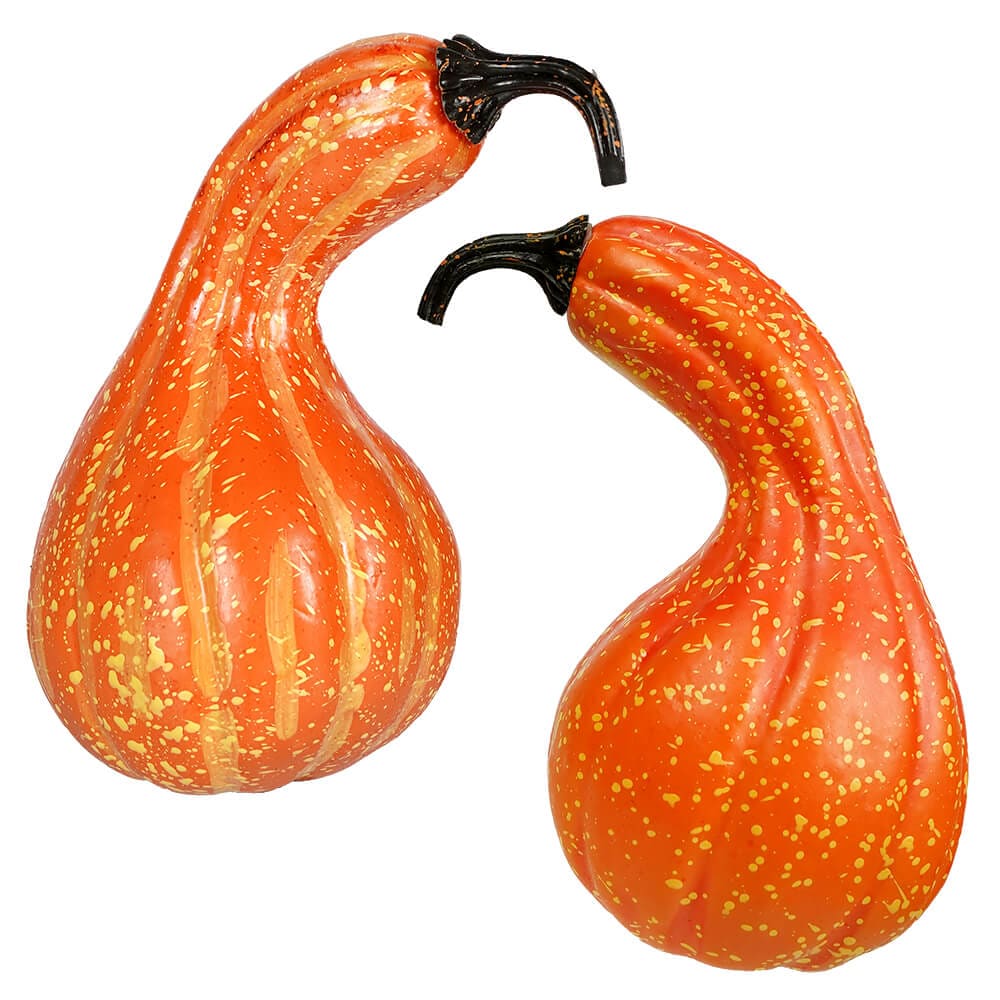 Orange Gourds Set/2