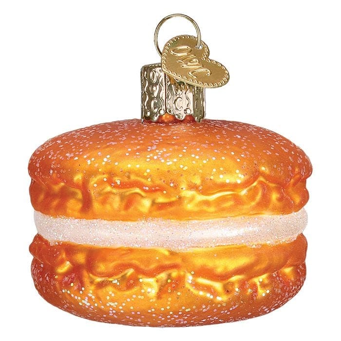 Orange Macaroon Ornament