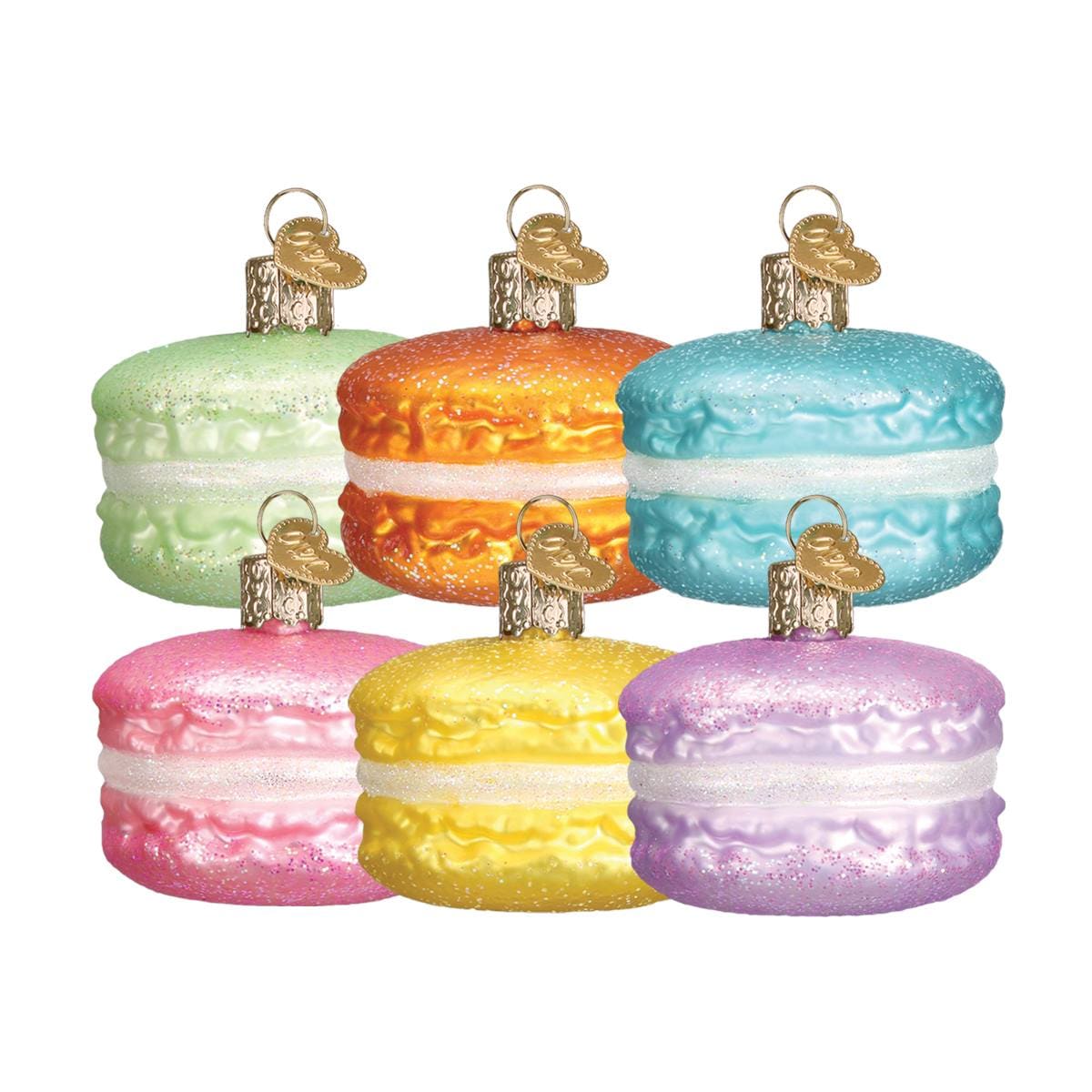 Orange Macaroon Ornament