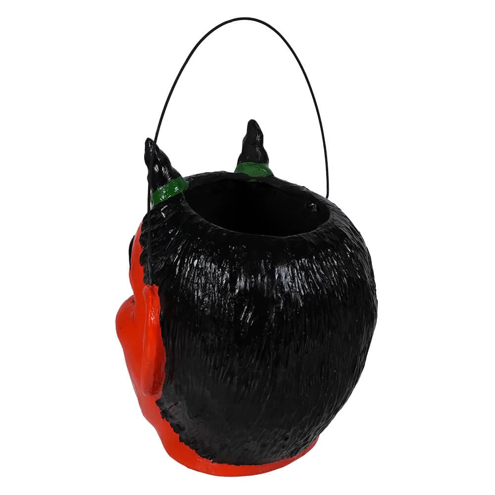 Orange Mischievous Devil Bucket - Halloween