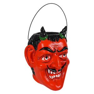 Orange Mischievous Devil Bucket - Halloween