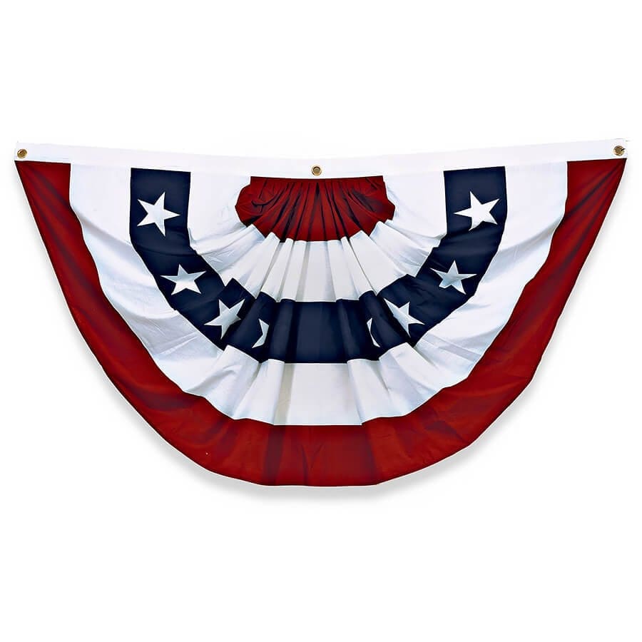 Oversized Patriotic Bunting