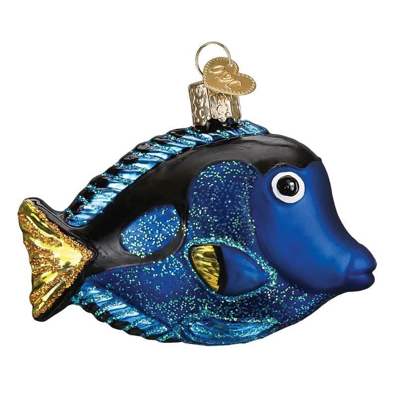 Pacific Blue Tang Ornament