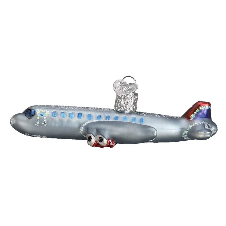 Passenger Plane Ornament