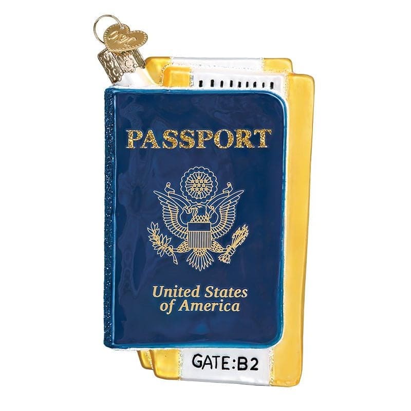 Passport Ornament