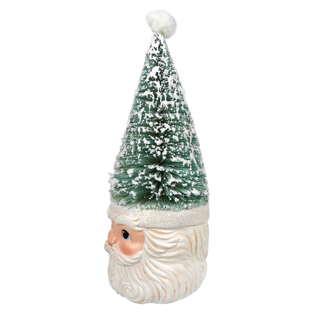 Pastel Blue Tree Santa - Christmas