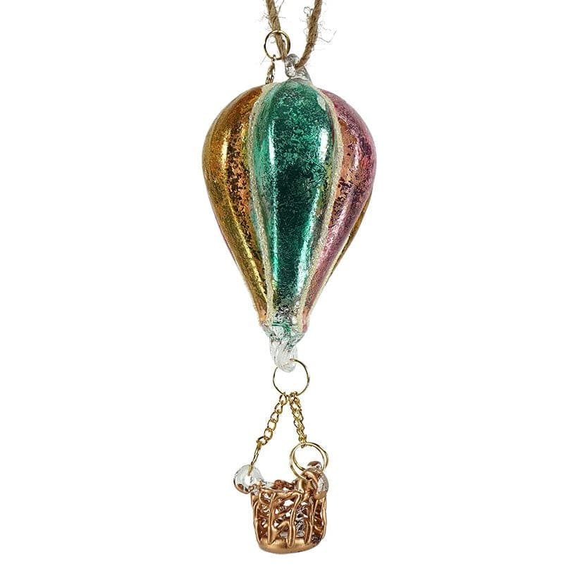 Pastel Hot Air Balloon Ornament