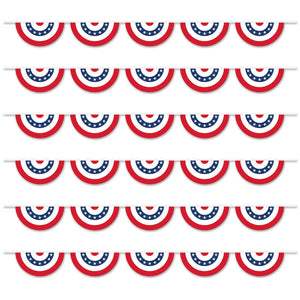 Patriotic Bunting Banner Set/6