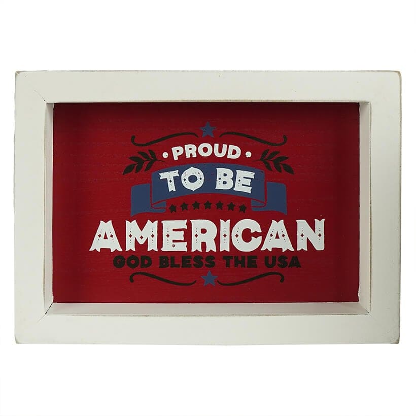 Patriotic Frame Decor Set/3