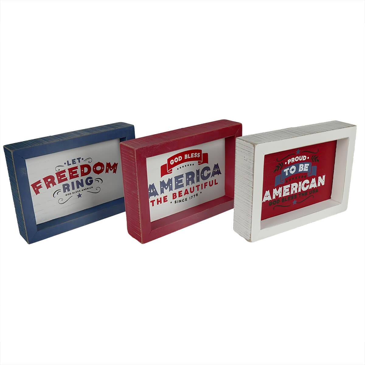 Patriotic Frame Decor Set/3