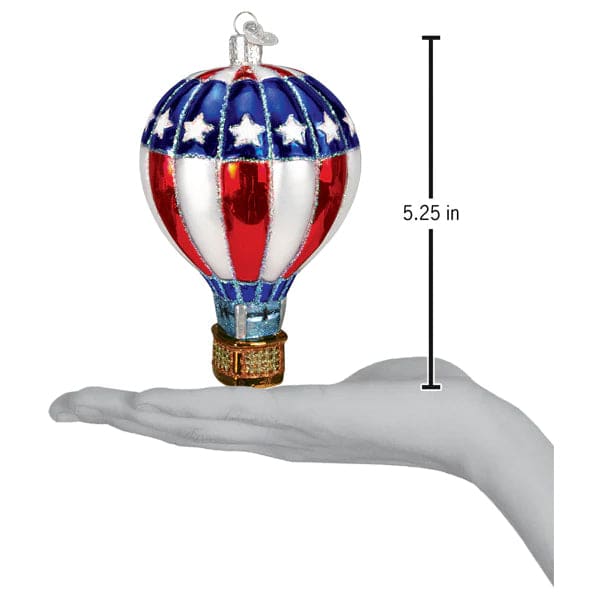 Patriotic Hot Air Balloon Ornament - Ornaments