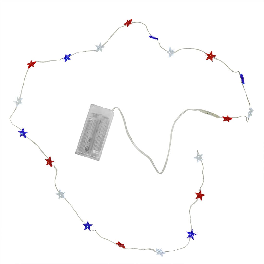 Patriotic Star Light Strings