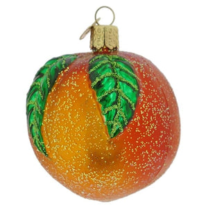 Peach Ornament
