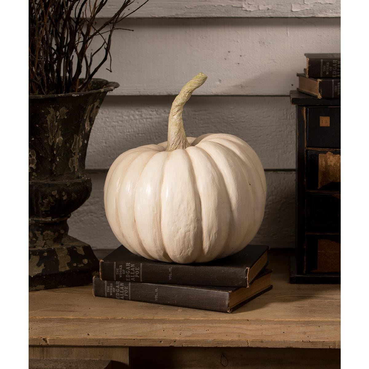 Peek-a-Boo Pumpkin White - Halloween