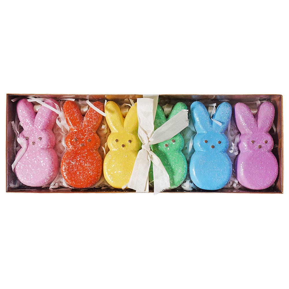 Peeps Bunny Ornaments Set/6