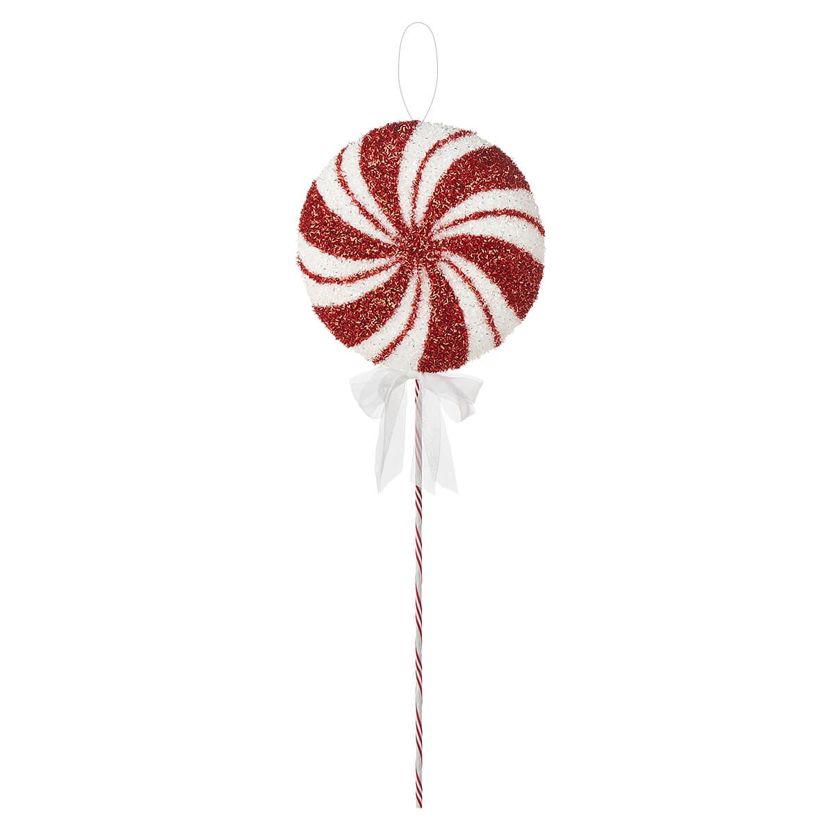 Peppermint Swirl Lollipop Pick