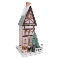 image of Vintage Reproduction Christmas Village Houses decor