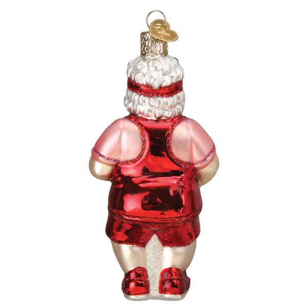 Pickleball Mrs. Claus Ornament - Ornaments