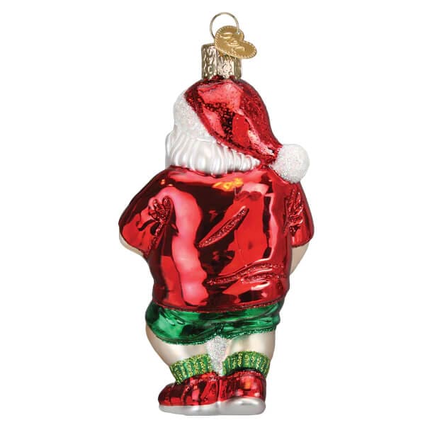 Pickleball Santa Ornament - Ornaments