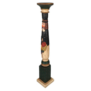 Pilgrim Spindle Candleholder - Thanksgiving