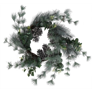 Pine Cone & Eucalyptus Wreath