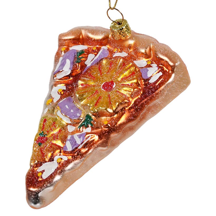 Pineapple Pizza Slice Ornament - Ornaments