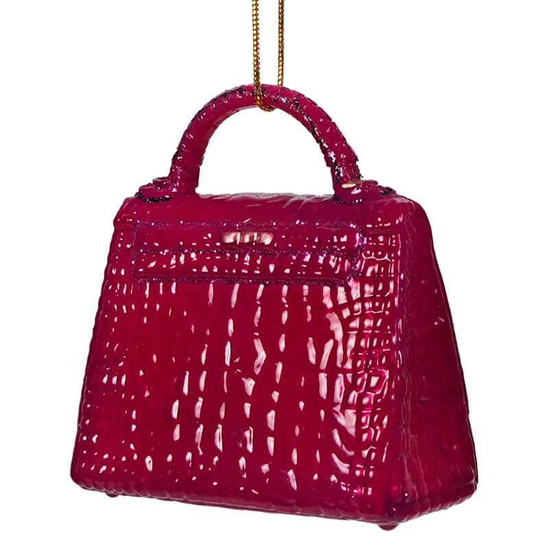 Pink Birkin Luxury Handbag Ornament - Christmas