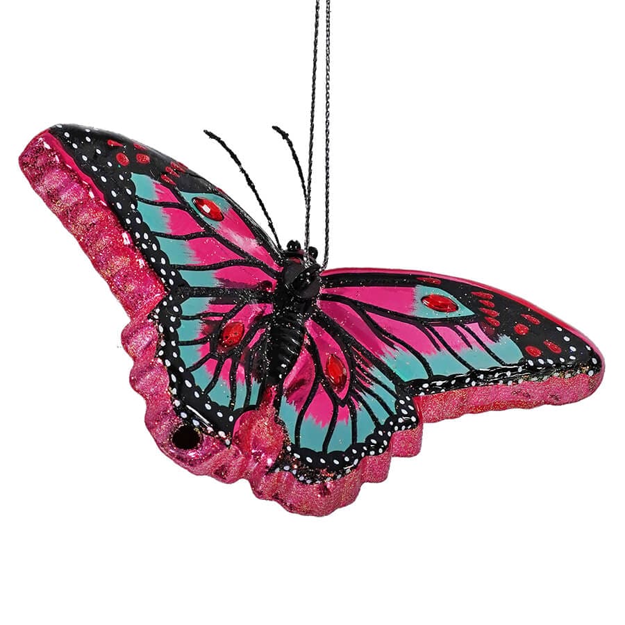 Pink Butterfly Ornament - Ornaments