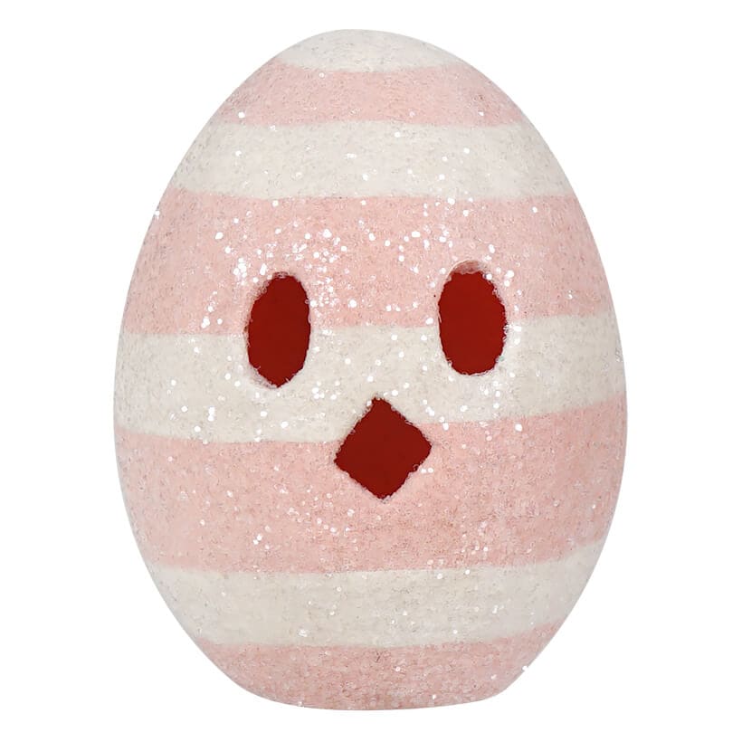 Pink Chickie Egg Luminary