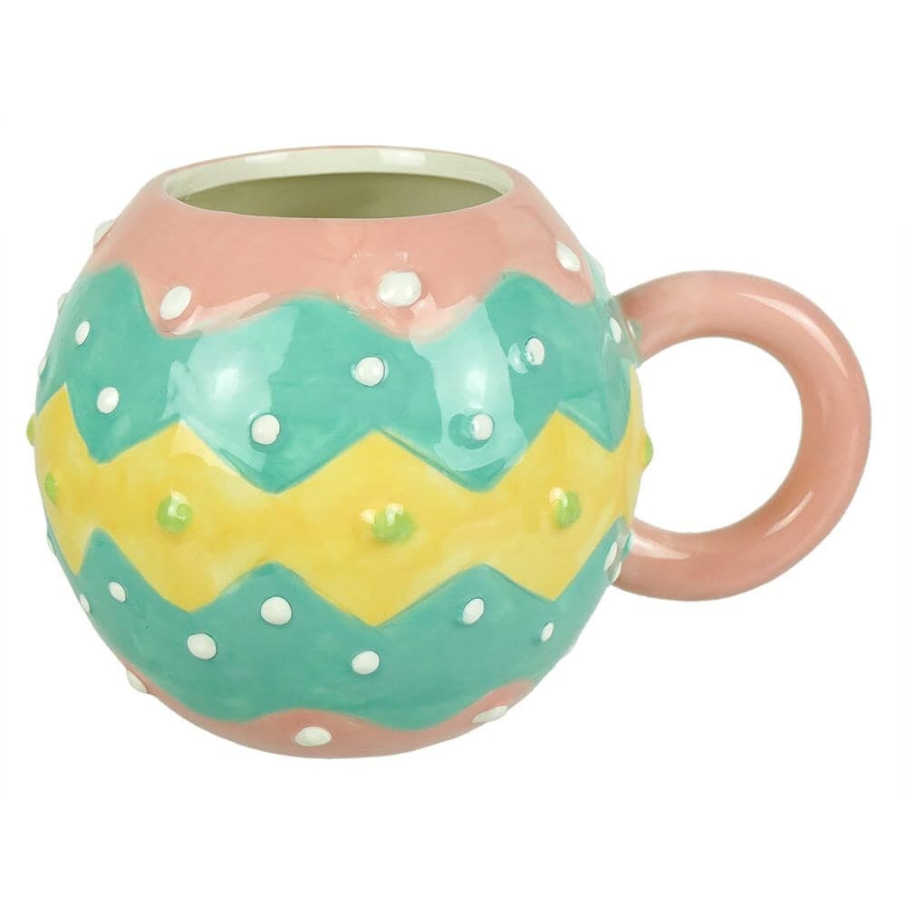 Pink Spring Egg Mug