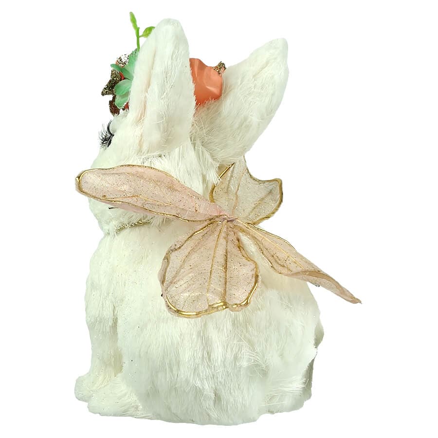 Pink Winged Flower Bunny