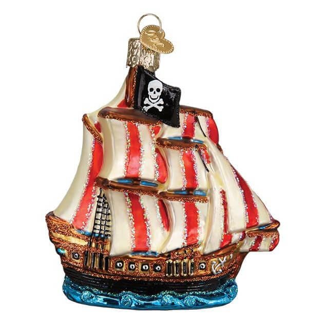 Pirate Ship Ornament