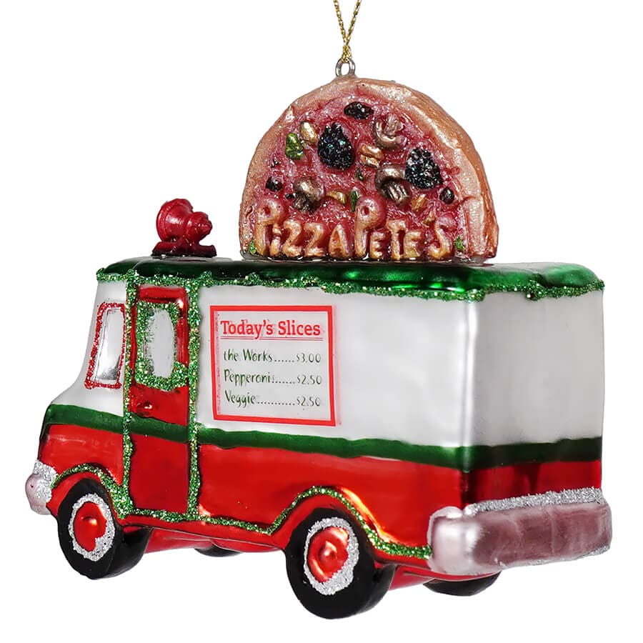 Pizza Truck Ornament - Ornaments