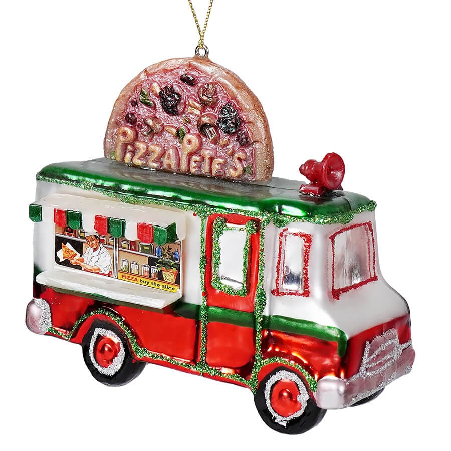 Pizza Truck Ornament - Ornaments