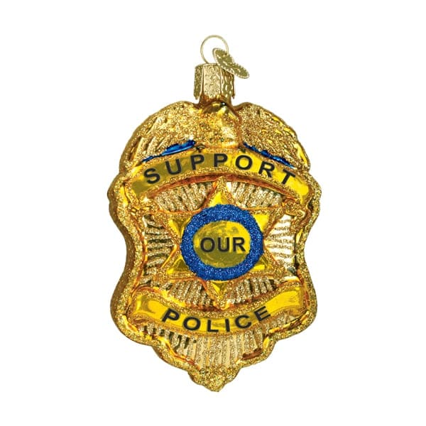 Police Badge Ornament